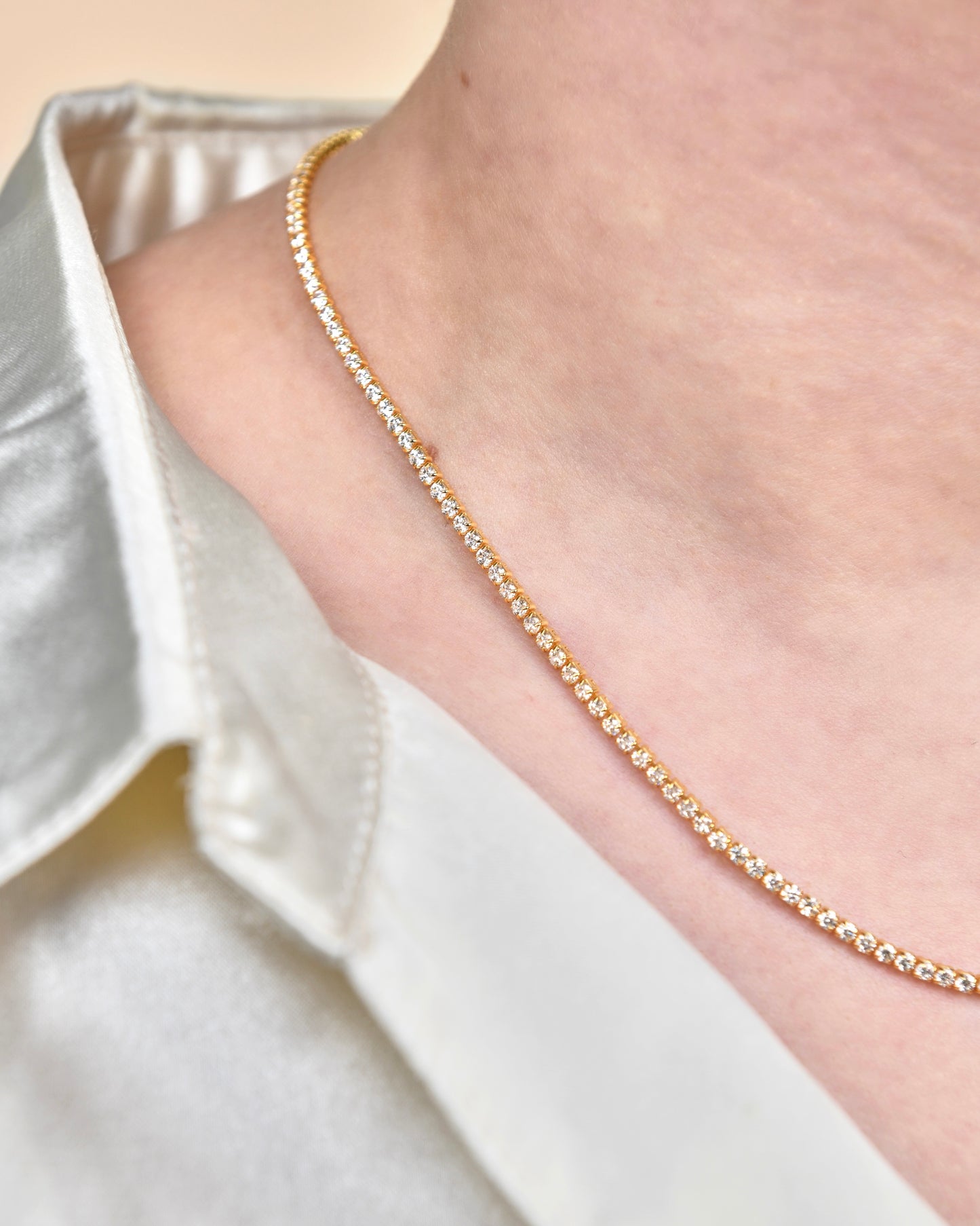Halskjede | Gull | Bling