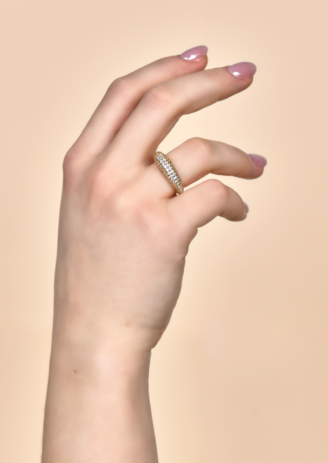 Ring dame gull ringer sølvring sølv justerbar månesten maanesten anheng