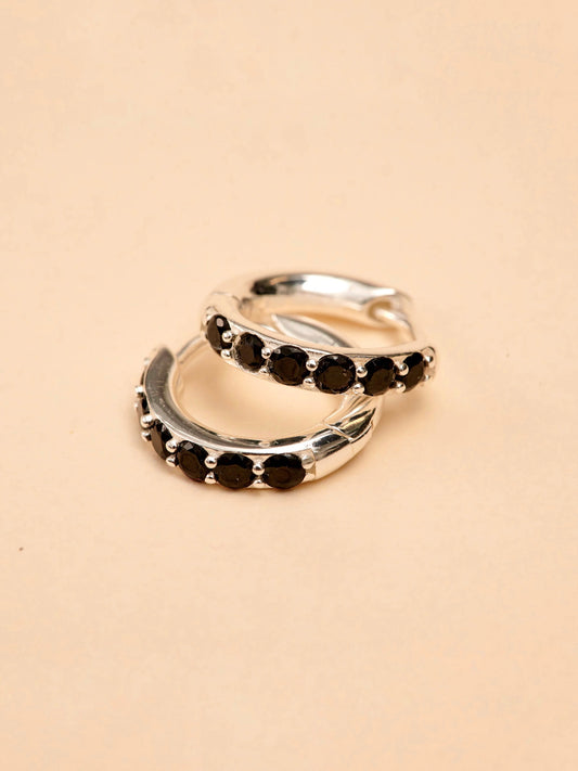 Øredobber øreringer dame gull maanesten barn sølv Bjørklund charms hoops