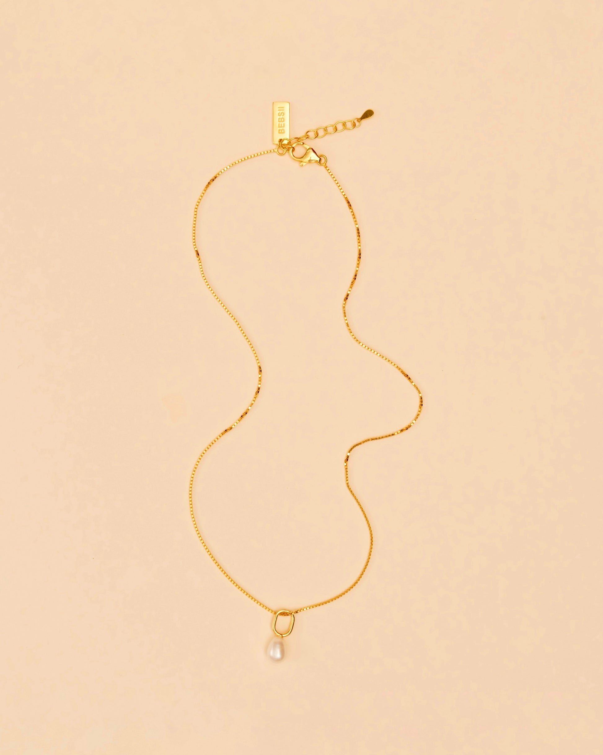 Halskjede dame gull choker perle perlesmykker gullsmykke gullsmykker sølv