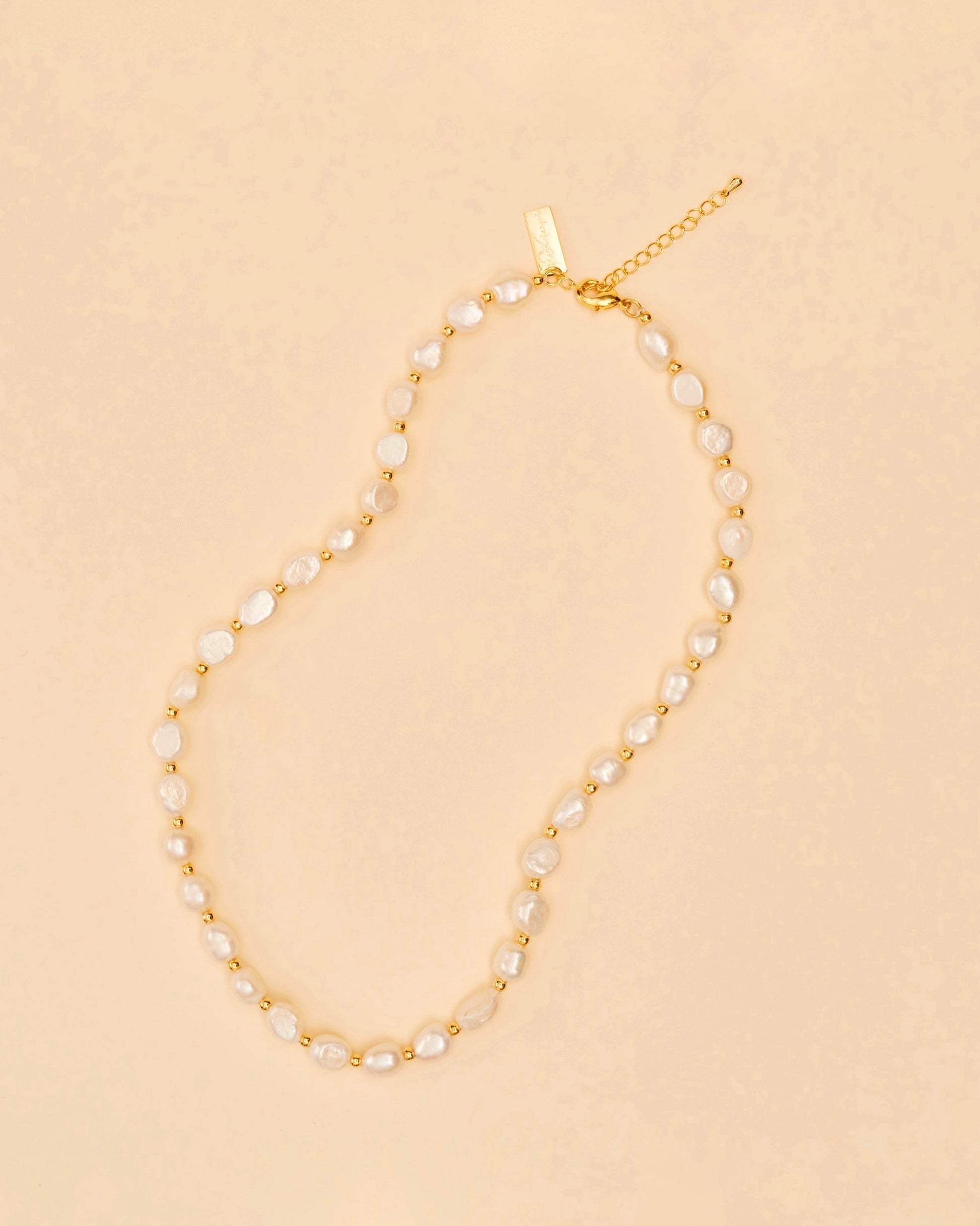 Halskjede dame gull choker perle perlesmykker gullsmykke gullsmykker sølv